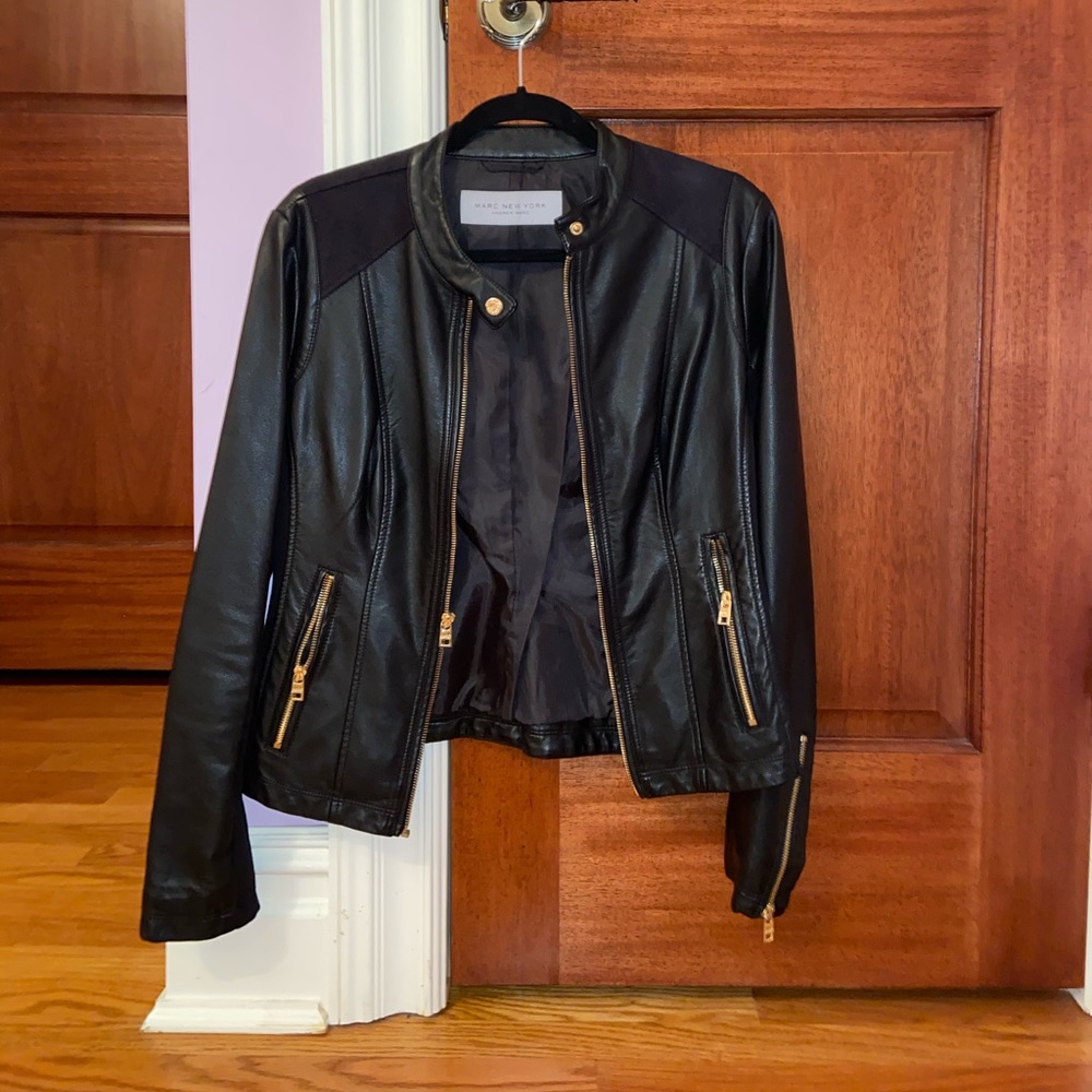 Marc New York by Andrew Marc Suede Leather Jacket